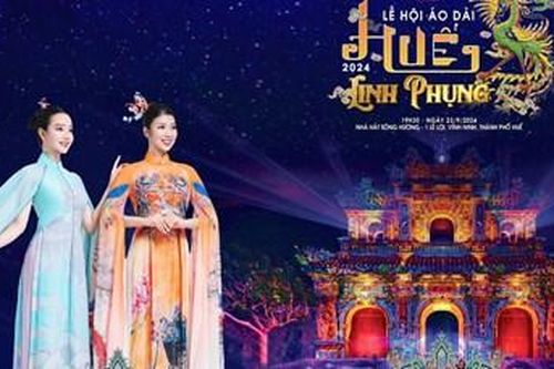 Áo dài Huế và huyền thoại chim phụng