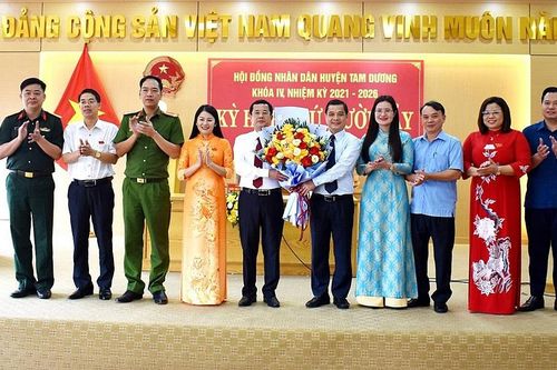 Vĩnh Phúc: Huyện Tam Dương có tân Chủ tịch UBND huyện