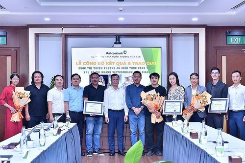 Công bố kết quả và trao giải thưởng Cuộc thi tuyển phương án kiến trúc trụ sở Chi nhánh VCB Tiền Giang
