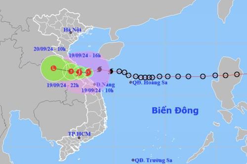 Bão số 4 vào Quảng Bình và Quảng Trị: Sức gió mạnh nhất 74 km/h