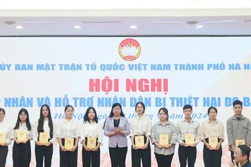 Hà Nội hỗ trợ đợt 2 các địa phương bị thiệt hại do bão, lũ 30 tỷ đồng
