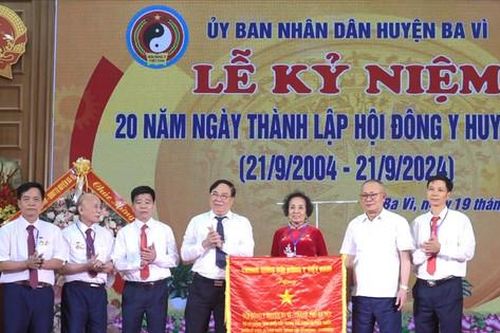 Kỷ niệm 20 năm thành lập Hội Đông y huyện Ba Vì