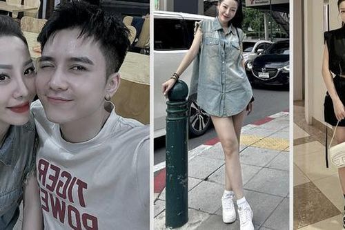 Vợ diễn viên Mạnh Quân lên đồ không thua kém các fashionista
