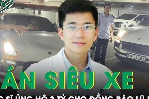 Cảm động bác sĩ trẻ bán siêu xe ủng hộ 3 tỷ đồng giúp đỡ đồng bào vùng lũ lụt