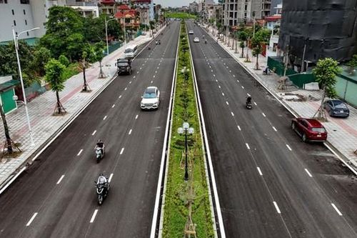 Cận cảnh tuyến đường hơn 1.200 tỷ đồng tại quận Long Biên vừa hoàn thành