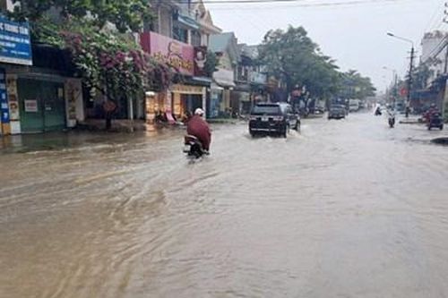 Hà Tĩnh mưa lớn, nguy cơ cao xảy ra lũ lụt
