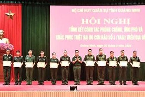 Quảng Ninh tổng kết công tác phòng, chống, ứng phó và khắc phục hậu quả bão số 3