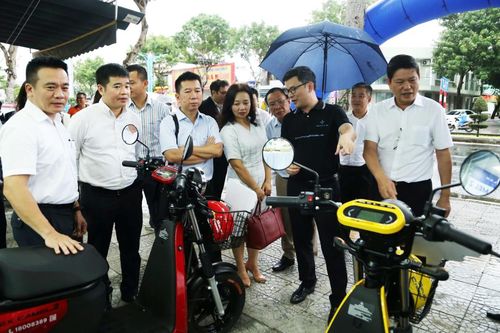 Khánh thành Trạm hoán đổi pin xe điện hai bánh đầu tiên tại TP Đà Nẵng