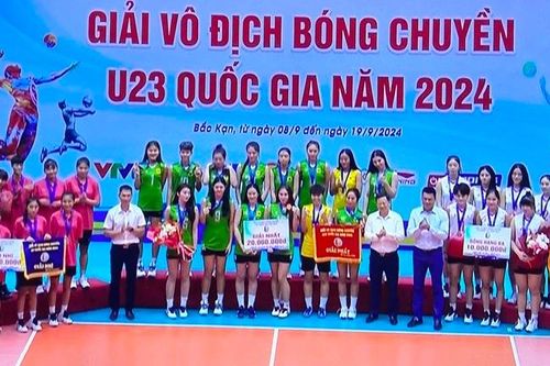 VTV Bình Điền Long An và Thể Công giành ngôi vô địch giải U23 quốc gia 2024