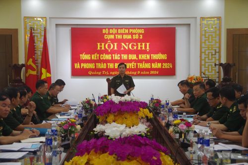 Cụm Thi đua số 3 BĐBP: Tạo nhiều dấu ấn rõ nét trong thực hiện nhiệm vụ