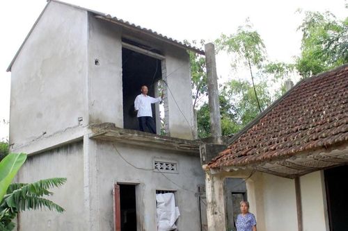 Hiệu quả từ những nhà chòi chống lũ lụt tại Nghệ An