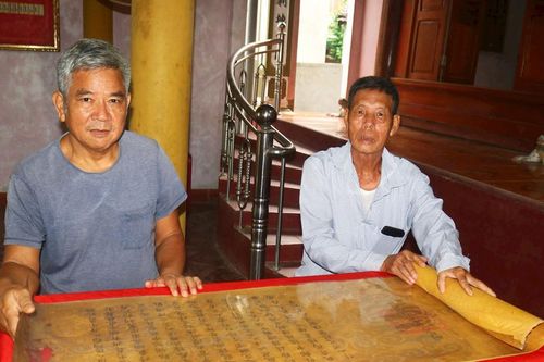 Nhà thờ họ ở Nghệ An lưu giữ nhiều sắc phong cổ thời Nguyễn