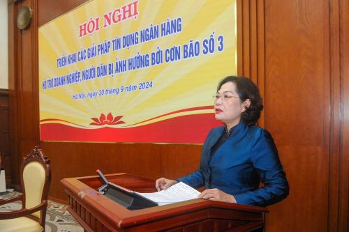 Dư nợ tín dụng bị ảnh hưởng do Yagi và hệ lụy lũ lụt là khoảng 100.000 tỷ đồng