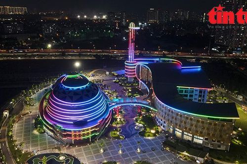 Cung Thiếu nhi hiện đại nhất Việt Nam rực rỡ trước ngày đi vào hoạt động