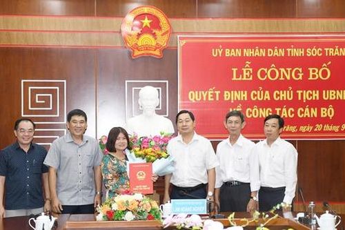 Sóc Trăng: 2 cán bộ nữ được bổ nhiệm lãnh đạo sở, ngành
