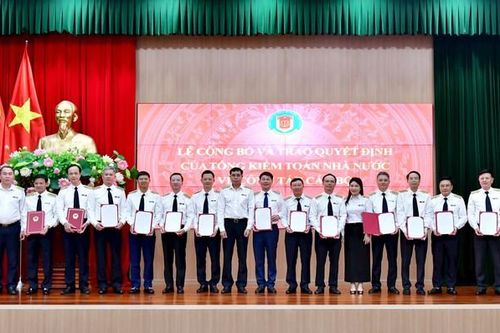 Điều động, bổ nhiệm 21 Vụ trưởng, Kiểm toán trưởng, Phó Kiểm toán trưởng