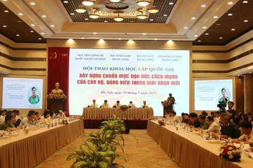 Xây dựng chuẩn mực đạo đức của cán bộ, đảng viên