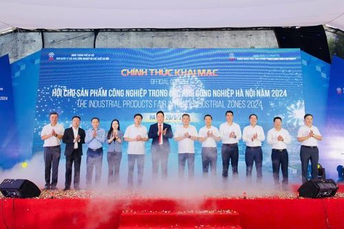 Khai mạc hội chợ sản phẩm công nghiệp Hà Nội năm 2024