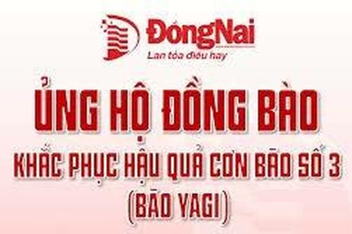 Danh sách các nhà hảo tâm đóng góp ủng hộ đồng bào khắc phục hậu quả cơn bão số 3