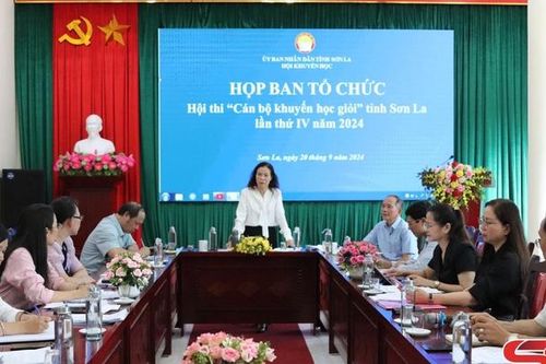Hội thi 'Cán bộ khuyến học giỏi' tỉnh Sơn La năm 2024