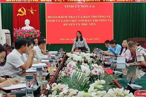 Kiểm tra công tác chuyển đổi số tại huyện Phù Yên