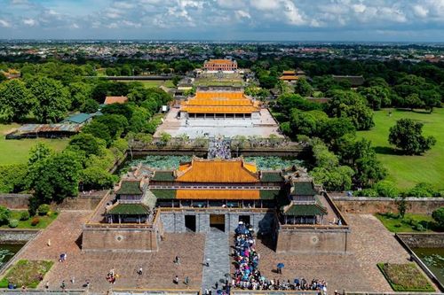 Nét đẹp độc đáo của điện Kiến Trung trong Hoàng cung Huế