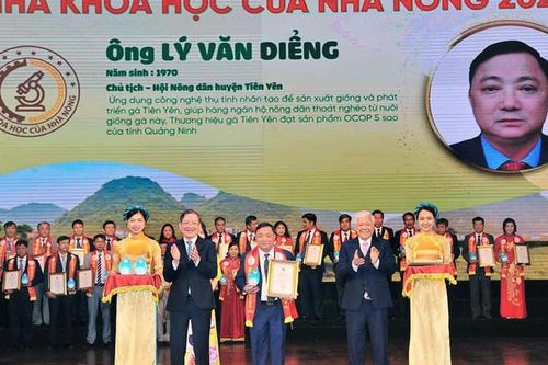 Tôn vinh 56 'Nhà khoa học của nhà nông' năm 2024