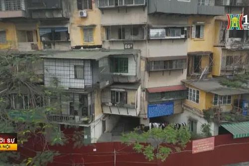 Nhiều chung cư cũ không đảm bảo an toàn sau bão Yagi