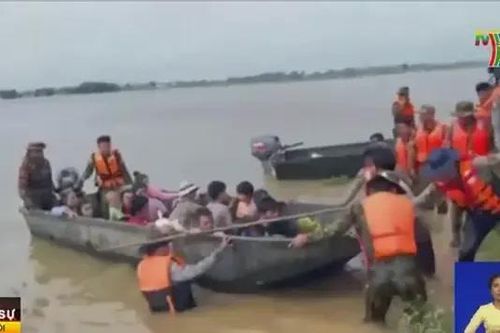 Số người chết vì lũ lụt ở Myanmar tăng lên 293 người
