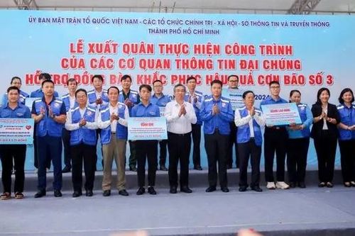 TP. HCM xuất quân hỗ trợ khắc phục hậu quả bão số 3
