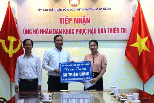 Ủy ban Mặt trận Tổ quốc tỉnh tiếp nhận ủng hộ khắc phục thiệt hại do bão số 3