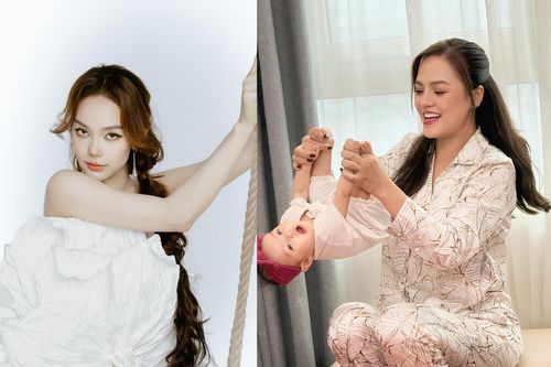 Sao Việt 20/9: Minh Hằng trẻ đẹp sau sinh, Thu Quỳnh hạnh phúc bên con gái