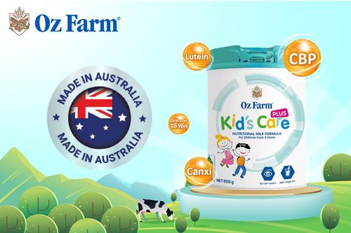 Oz Farm Kid's Care Plus - nguồn dinh dưỡng cho sự phát triển của trẻ
