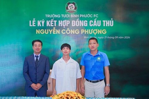Công Phượng gia nhập CLB Bình Phước