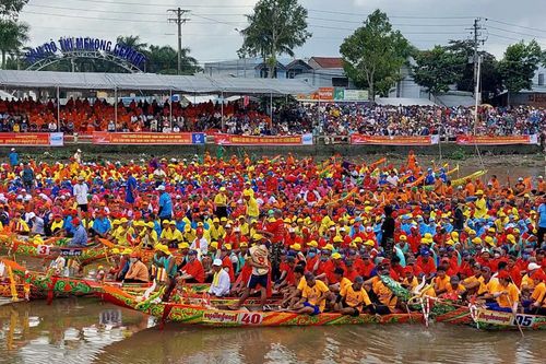 Sẽ có 60 đội tham gia tranh tài Giải đua ghe ngo Sóc Trăng