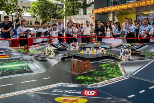Chung kết cuộc thi Robotics quận Cầu Giấy năm 2024
