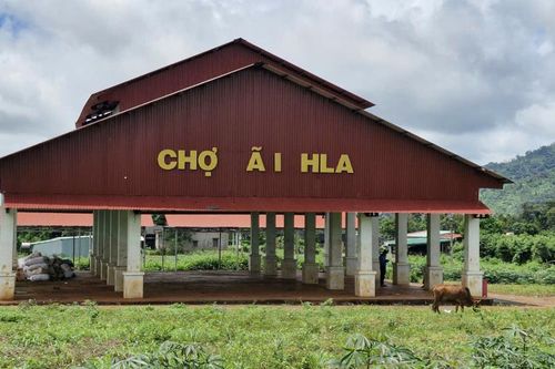 Gia Lai: chợ xây xong bỏ hoang gây lãng phí