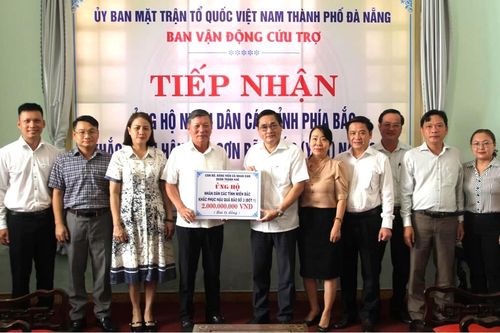 Đà Nẵng chung tay ủng hộ đồng bào các tỉnh phía Bắc khắc phục bão số 3
