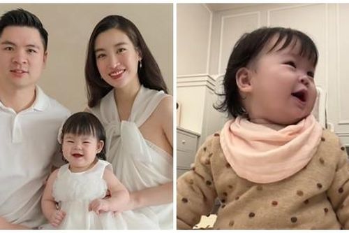 Con gái Đỗ Mỹ Linh sinh ra đã 'ngậm thìa vàng', cực đáng yêu