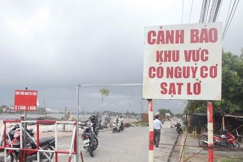 Long An khẩn trương khắc phục điểm sụt lún ở Đường tỉnh 826C kết nối TPHCM