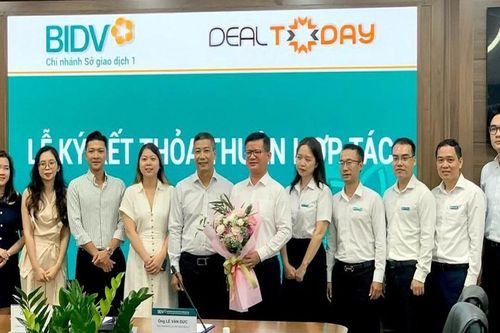 BIDV hợp tác với Dealtoday mở rộng tiện ích thanh toán