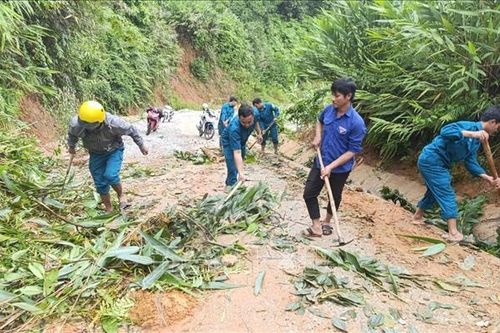 Quảng Nam: Tập trung khắc phục các điểm sạt lở do mưa bão gây ra