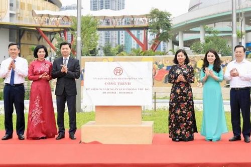 Khánh thành Cung thiếu nhi Hà Nội chào mừng kỷ niệm 70 năm Ngày Giải phóng Thủ đô