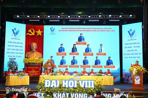 Anh Nguyễn Hiếu Trung tái đắc cử chức danh Chủ tịch Hội Liên hiệp thanh niên Việt Nam tỉnh Đồng Nai khóa VIII, nhiệm kỳ 2024-2029