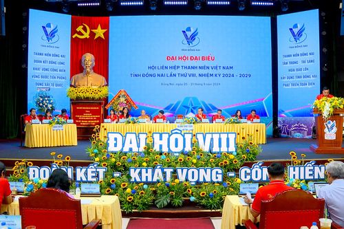 Anh Nguyễn Hiếu Trung tái đắc cử chức danh Chủ tịch Hội Liên hiệp thanh niên Việt Nam tỉnh Đồng Nai khóa VIII, nhiệm kỳ 2024-2029