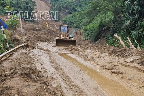 Thông xe bước 1 tuyến Quốc lộ 279 (Bảo Hà - Phố Ràng)