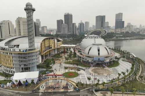 Khánh thành và gắn biển công trình Cung Thiếu nhi Hà Nội chào mừng kỷ niệm 70 năm Ngày Giải phóng Thủ đô