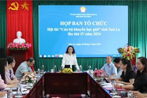 Sơn La tổ chức Hội thi 'Cán bộ khuyến học giỏi' lần thứ IV, năm 2024