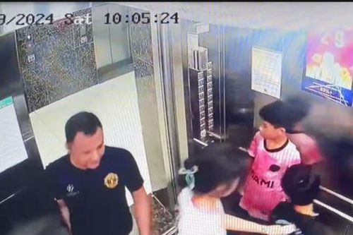 Điều tra vụ cô gái bị sàm sỡ trong thang máy chung cư ở Thanh Trì