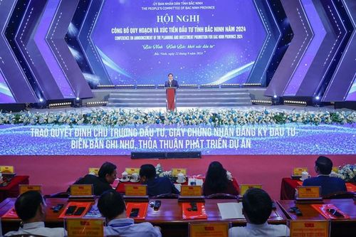 Hội nghị công bố quy hoạch và xúc tiến đầu tư tỉnh Bắc Ninh